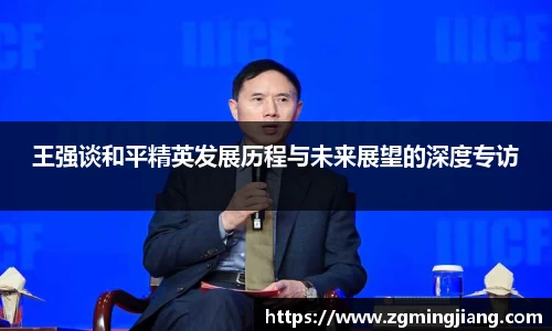 王强谈和平精英发展历程与未来展望的深度专访